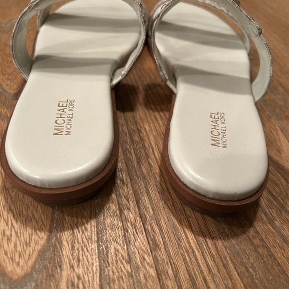 Michael Kors - Logo Two Strap Sandals - Picture 4 of 8